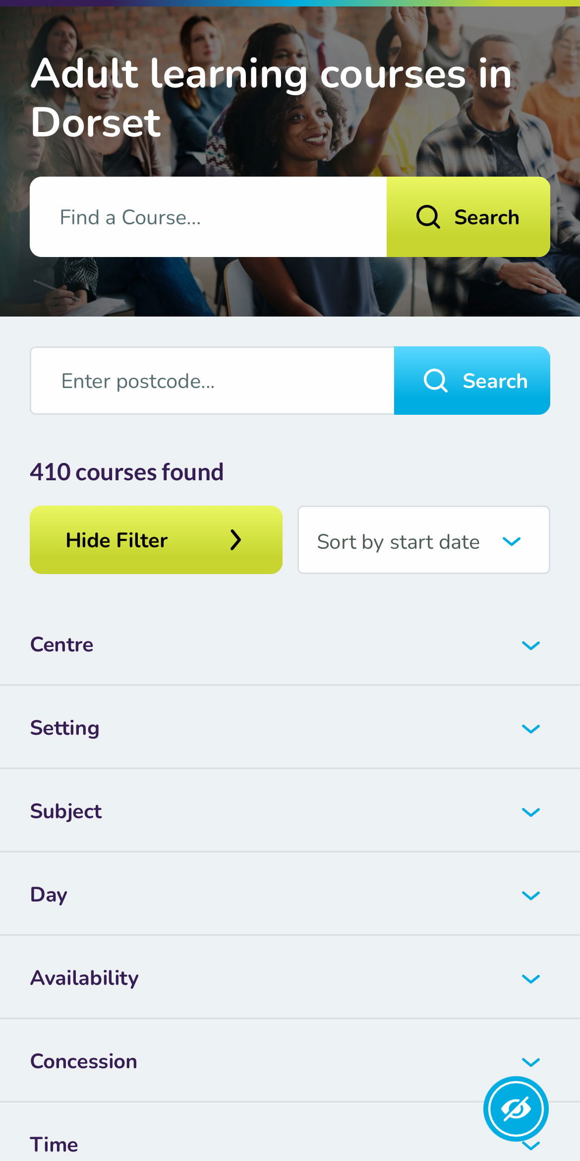 Skills & Learning website case study
